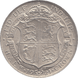 1921 HALFCROWN ( UNC ) - HALFCROWN - Cambridgeshire Coins