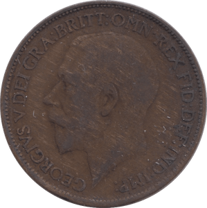 1921 HALFPENNY ( VF ) - Halfpenny - Cambridgeshire Coins