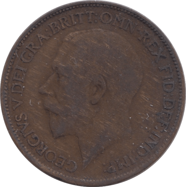 1921 HALFPENNY ( VF ) - Halfpenny - Cambridgeshire Coins