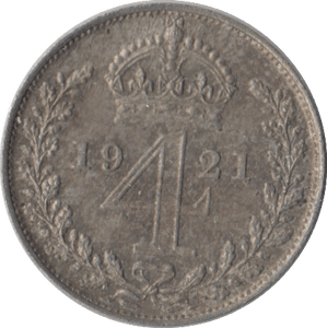 1921 MAUNDY FOURPENCE ( UNC ) - MAUNDY FOURPENCE - Cambridgeshire Coins