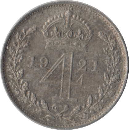 1921 MAUNDY FOURPENCE ( UNC ) - MAUNDY FOURPENCE - Cambridgeshire Coins