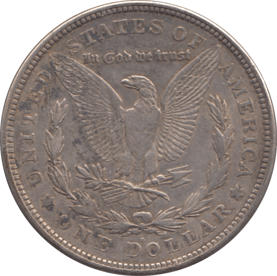 1921 MORGAN DOLLAR USA DENVER MINT - SILVER WORLD COINS - Cambridgeshire Coins