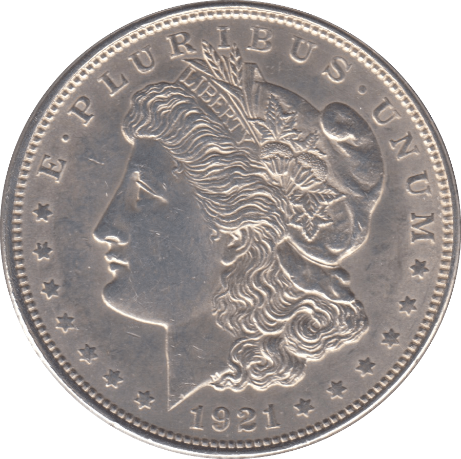1921 MORGAN DOLLAR USA PHILADELPHIA MINT - WORLD COINS - Cambridgeshire Coins
