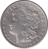 1921 MORGAN DOLLAR USA SAN FRANCISCO MINT - SILVER WORLD COINS - Cambridgeshire Coins