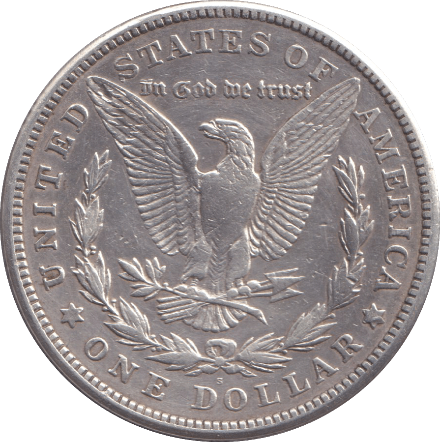 1921 MORGAN DOLLAR USA SAN FRANCISCO MINT - SILVER WORLD COINS - Cambridgeshire Coins