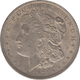 1921 MORGAN DOLLAR USA - SILVER WORLD COINS - Cambridgeshire Coins