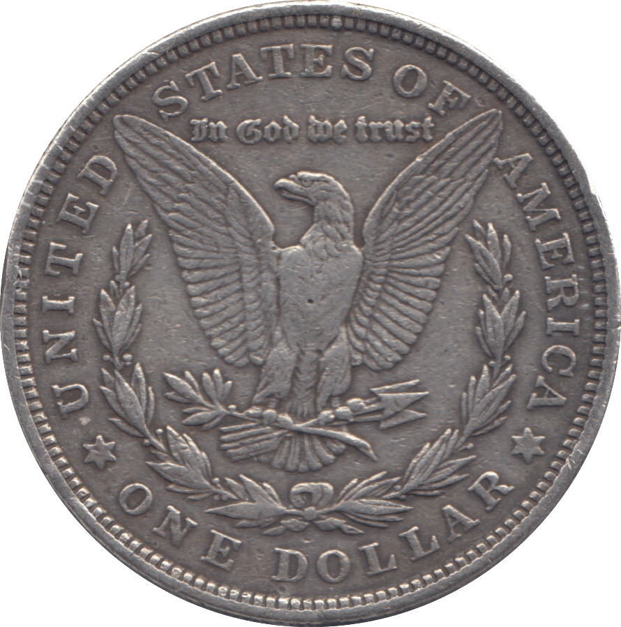 1921 MORGAN DOLLAR USA - SILVER WORLD COINS - Cambridgeshire Coins