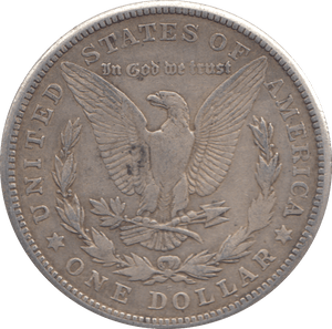 1921 MORGAN DOLLAR USA - SILVER WORLD COINS - Cambridgeshire Coins