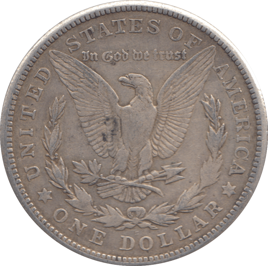 1921 MORGAN DOLLAR USA - SILVER WORLD COINS - Cambridgeshire Coins