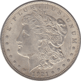 1921 ONE DOLLAR UNITED STATES OF AMERICA - WORLD COINS - Cambridgeshire Coins