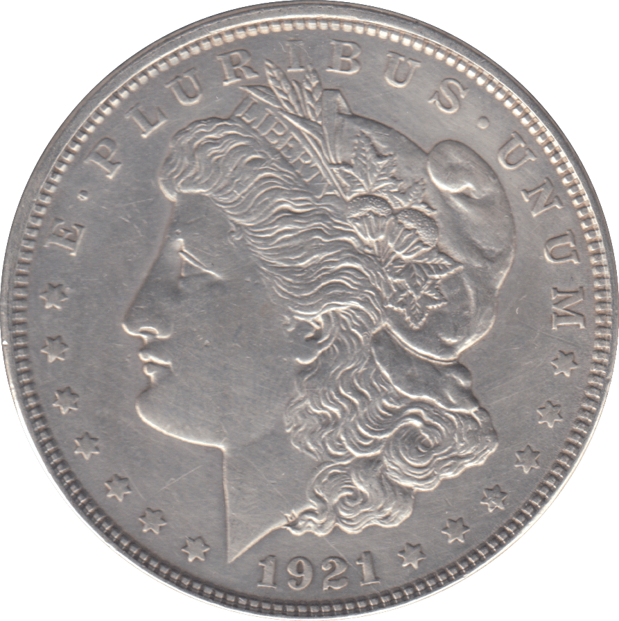 1921 ONE DOLLAR USA - WORLD COINS - Cambridgeshire Coins