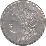 1921 ONE DOLLAR USA - WORLD COINS - Cambridgeshire Coins