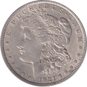 1921 ONE DOLLAR USA - WORLD COINS - Cambridgeshire Coins