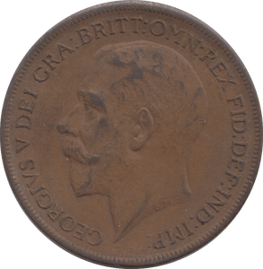 1921 PENNY BRITANNIA ( GVF ) - PENNY - Cambridgeshire Coins