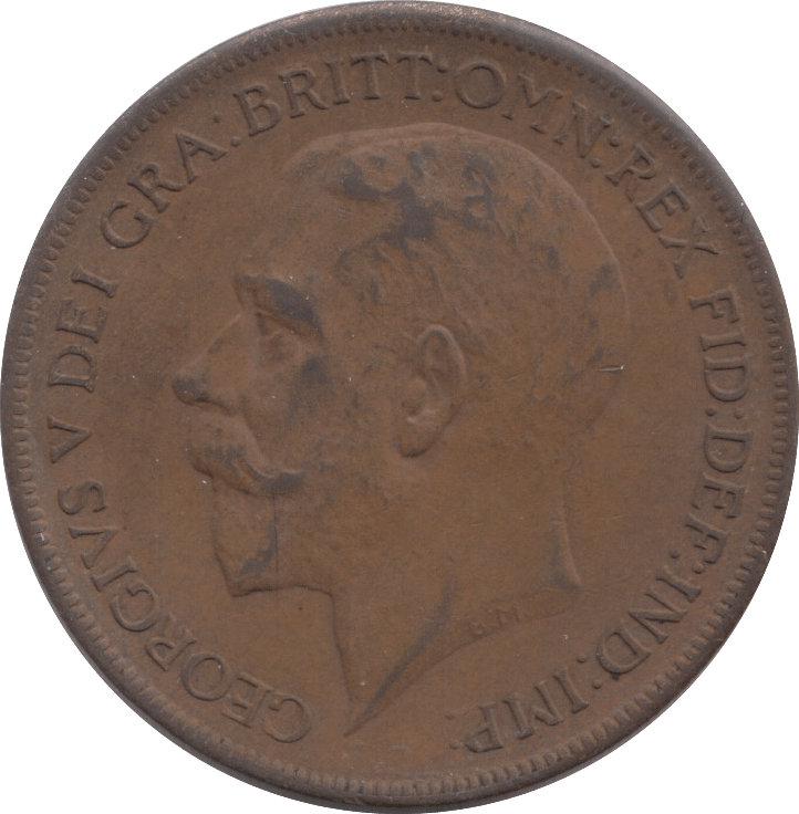 1921 PENNY BRITANNIA ( GVF ) - PENNY - Cambridgeshire Coins