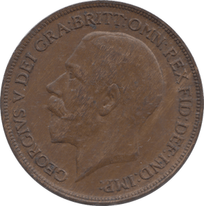 1921 PENNY ( EF ) - Penny - Cambridgeshire Coins