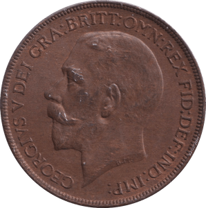1921 PENNY ( UNC ) - PENNY - Cambridgeshire Coins