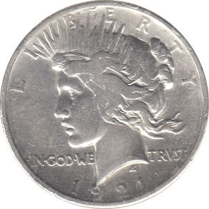 1921 PHILADELPHIA PEACE DOLLAR - WORLD COINS - Cambridgeshire Coins