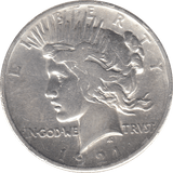 1921 PHILADELPHIA PEACE DOLLAR - WORLD COINS - Cambridgeshire Coins