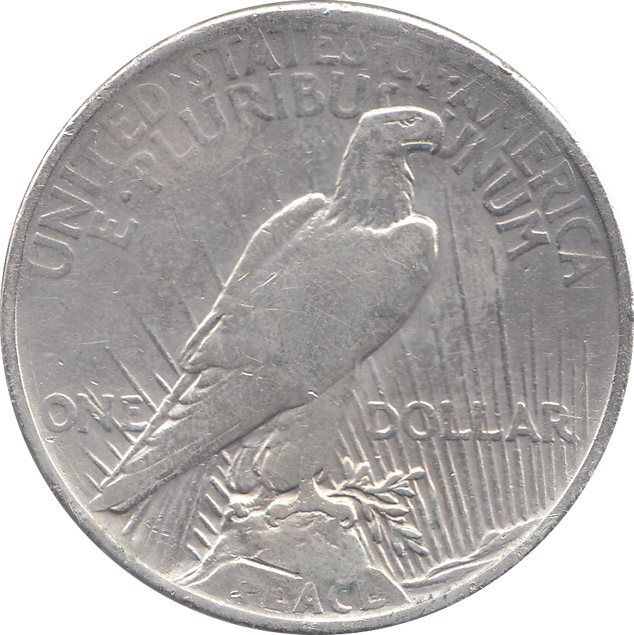 1921 PHILADELPHIA PEACE DOLLAR - WORLD COINS - Cambridgeshire Coins