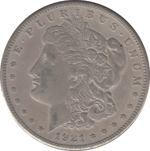 1921 SAN FRANCISCO MORGAN DOLLAR - WORLD COINS - Cambridgeshire Coins