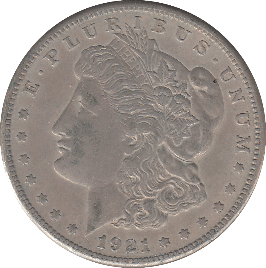 1921 SAN FRANCISCO MORGAN DOLLAR - WORLD COINS - Cambridgeshire Coins