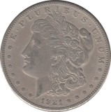 1921 SAN FRANCISCO MORGAN DOLLAR - WORLD COINS - Cambridgeshire Coins