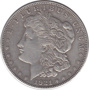 1921 SAN FRANCISCO MORGAN DOLLAR - WORLD COINS - Cambridgeshire Coins