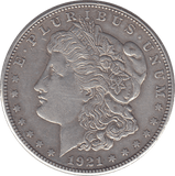 1921 SAN FRANCISCO MORGAN DOLLAR - WORLD COINS - Cambridgeshire Coins