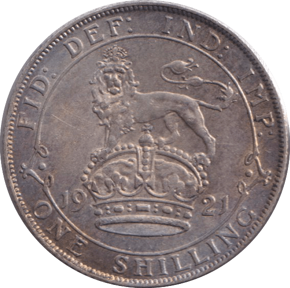 1921 SHILLING ( GF ) - SHILLING - Cambridgeshire Coins