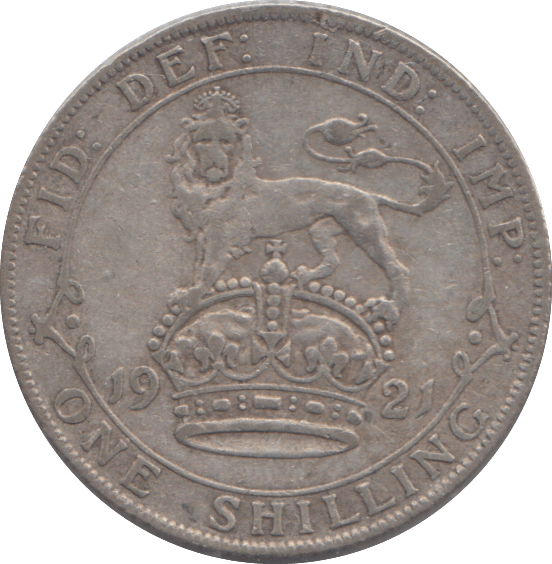 1921 SHILLING ( GF ) - SHILLING - Cambridgeshire Coins