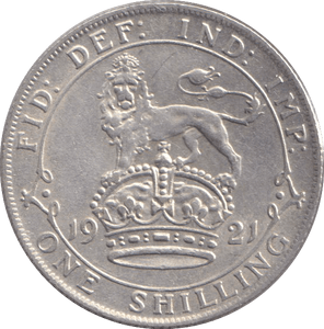 1921 SHILLING ( GVF ) - SHILLING - Cambridgeshire Coins