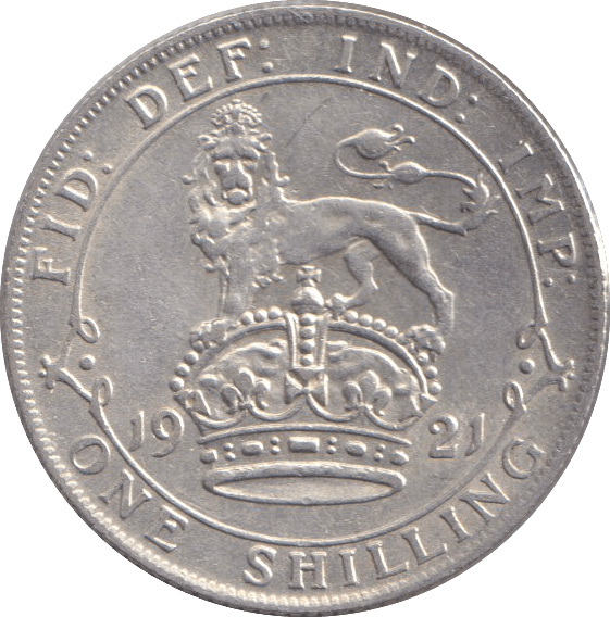 1921 SHILLING ( GVF ) - SHILLING - Cambridgeshire Coins