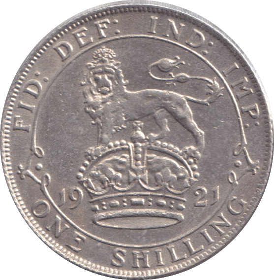 1921 SHILLING ( VF ) - SHILLING - Cambridgeshire Coins