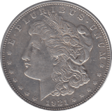 1921 SILVER DOLLAR USA - SILVER WORLD COINS - Cambridgeshire Coins