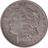 1921 SILVER DOLLAR USA - SILVER WORLD COINS - Cambridgeshire Coins