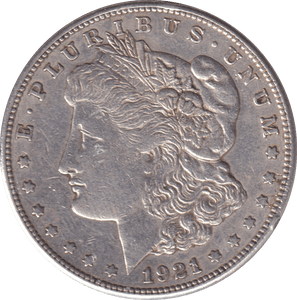 1921 SILVER DOLLAR USA - SILVER WORLD COINS - Cambridgeshire Coins