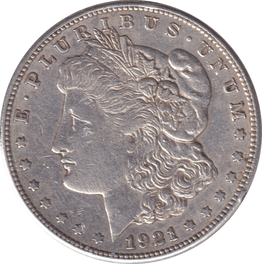 1921 SILVER DOLLAR USA - SILVER WORLD COINS - Cambridgeshire Coins