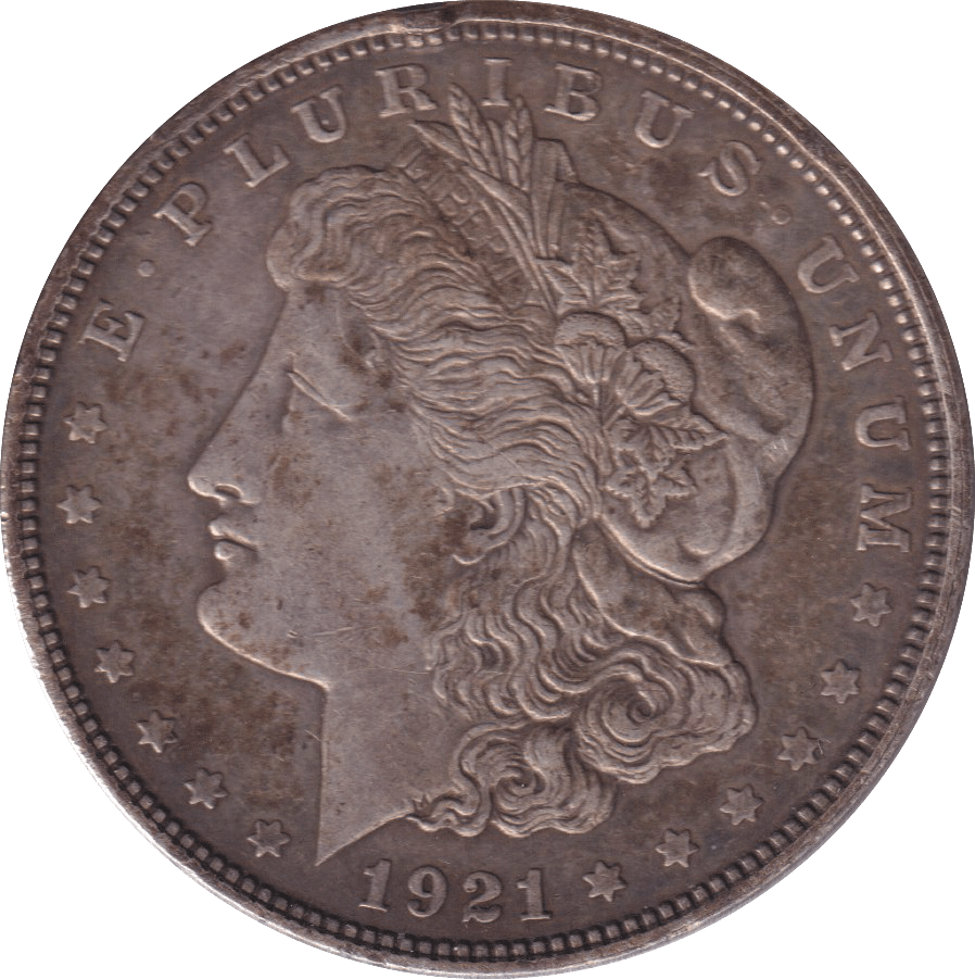 1921 SILVER DOLLAR USA - SILVER WORLD COINS - Cambridgeshire Coins