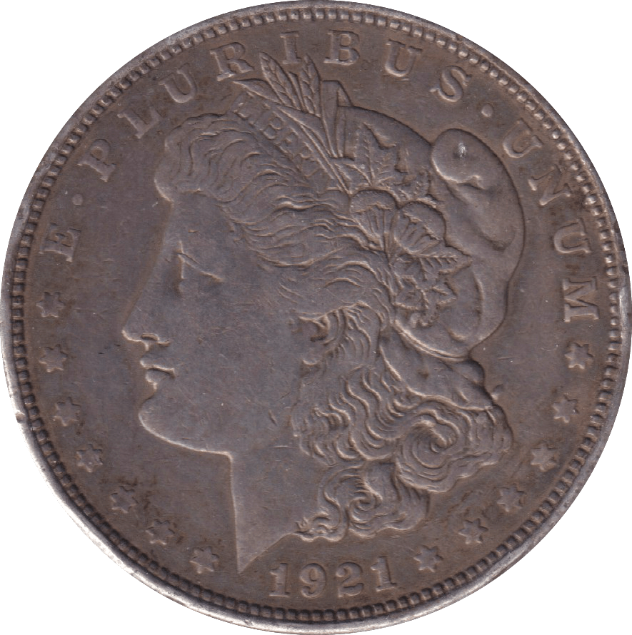 1921 SILVER DOLLAR USA - SILVER WORLD COINS - Cambridgeshire Coins