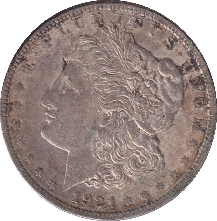 1921 SILVER DOLLAR USA - SILVER WORLD COINS - Cambridgeshire Coins