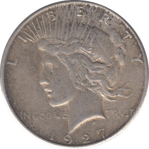 1921 SILVER DOLLAR USA - SILVER WORLD COINS - Cambridgeshire Coins