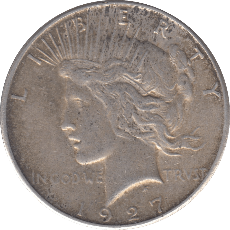 1921 SILVER DOLLAR USA - SILVER WORLD COINS - Cambridgeshire Coins