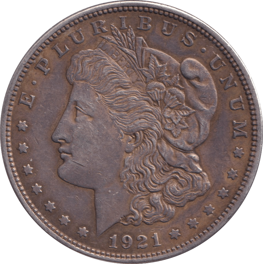 1921 SILVER DOLLAR USA - SILVER WORLD COINS - Cambridgeshire Coins