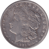 1921 SILVER DOLLAR USA - SILVER WORLD COINS - Cambridgeshire Coins