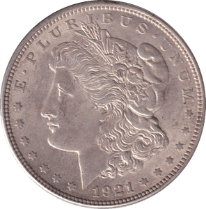 1921 SILVER DOLLAR USA - SILVER WORLD COINS - Cambridgeshire Coins