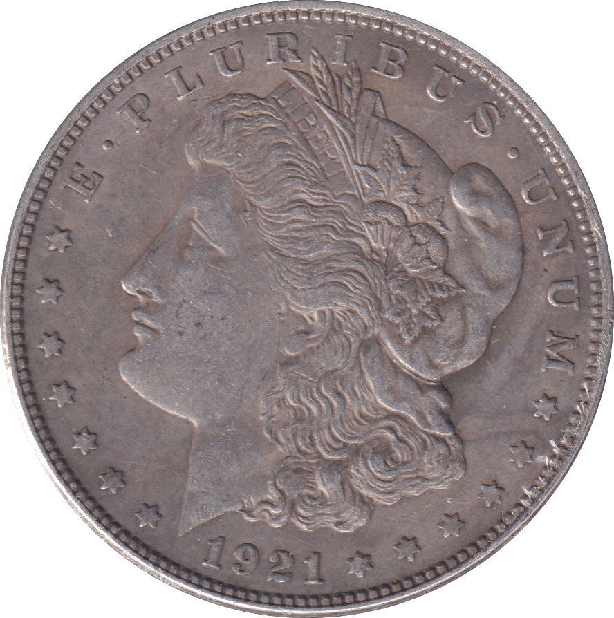 1921 SILVER DOLLAR USA - SILVER WORLD COINS - Cambridgeshire Coins