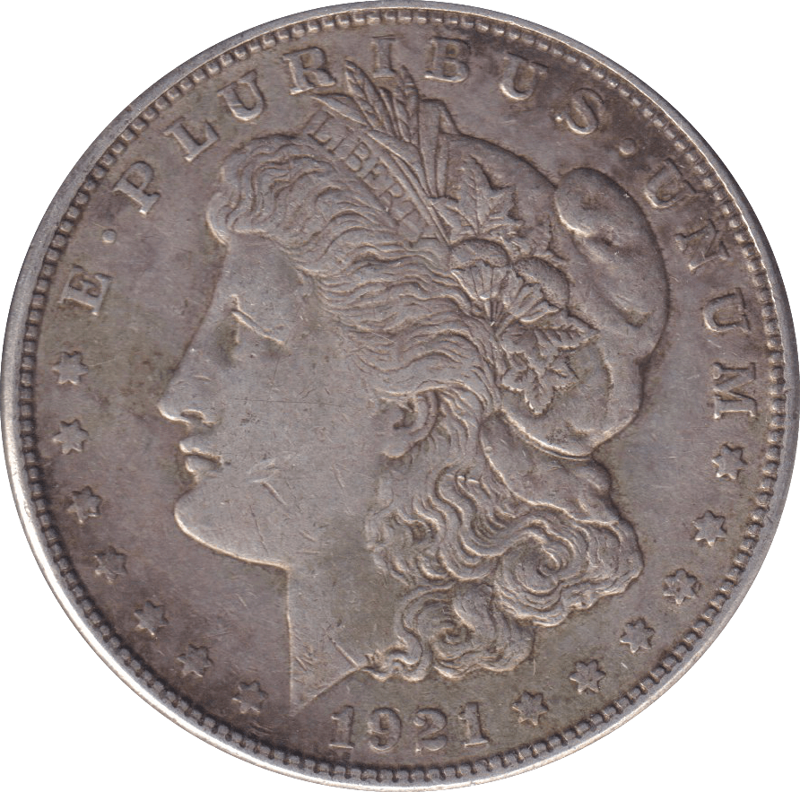 1921 SILVER DOLLAR USA - SILVER WORLD COINS - Cambridgeshire Coins