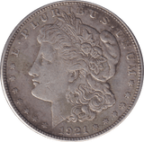1921 SILVER DOLLAR USA - SILVER WORLD COINS - Cambridgeshire Coins