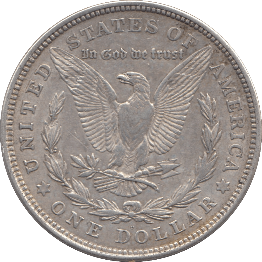 1921 SILVER MORGAN DOLLAR DENVER MINT - SILVER WORLD COINS - Cambridgeshire Coins